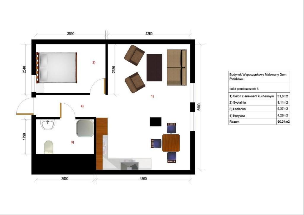 Apartamento Malowane